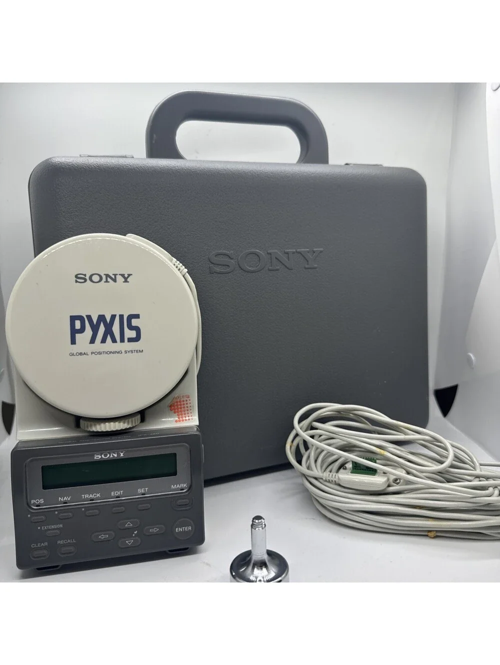 Sony Pyxis GPS Ips-360 System Land/air/sea Handheld 90's Good Condition UNTESTED